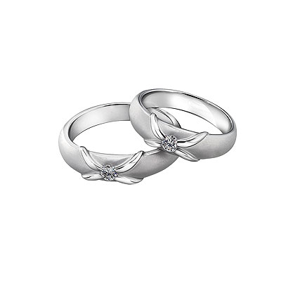 Custom Diamond Wedding Ring Jakarta - Indonesia - Ivana Jewellery