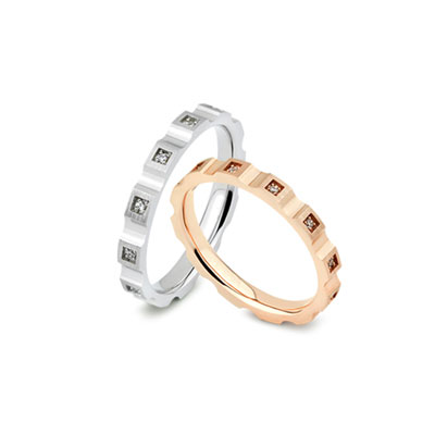 Custom Diamond Wedding Ring Jakarta - Indonesia - Ivana Jewellery